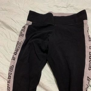 Pink sweats and leggings